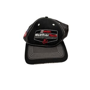 IMSA WeatherTech Championship Hat Men's Adjustable Black Gray 2022